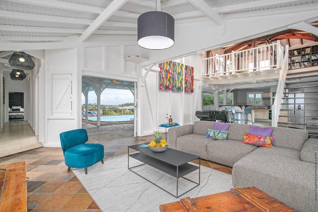 Luxueuse Villa Katleya, Vue Mer Le Vauclin Exterior photo