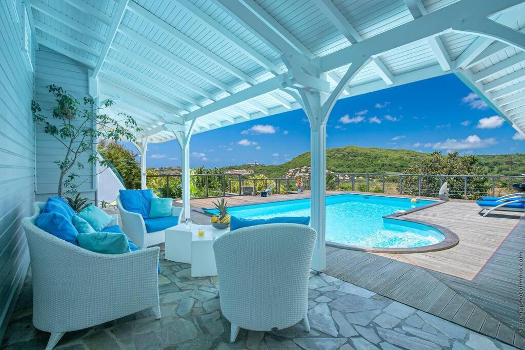 Luxueuse Villa Katleya, Vue Mer Le Vauclin Exterior photo